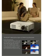 Preview for 8 page of Panasonic PT-AX100E Brochure & Specs