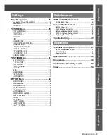 Preview for 5 page of Panasonic PT-AX100E Operating Instructions Manual