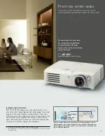 Preview for 5 page of Panasonic PT-AX100U Brochure & Specs