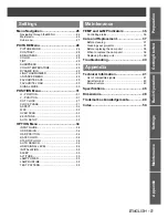 Предварительный просмотр 5 страницы Panasonic PT-AX100U Operating Instructions Manual