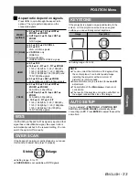 Предварительный просмотр 33 страницы Panasonic PT-AX100U Operating Instructions Manual