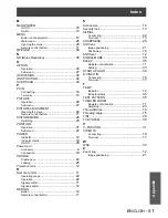 Предварительный просмотр 51 страницы Panasonic PT-AX100U Operating Instructions Manual