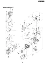 Предварительный просмотр 63 страницы Panasonic PT-AX100U Service Manual