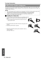 Preview for 50 page of Panasonic PT-AX200E Operating Instructions Manual