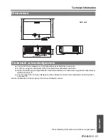 Preview for 51 page of Panasonic PT-AX200E Operating Instructions Manual