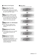 Preview for 9 page of Panasonic PT-CW230U Operating Instructions Manual