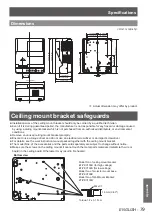 Preview for 79 page of Panasonic PT-CW230U Operating Instructions Manual