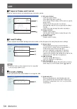 Preview for 54 page of Panasonic PT-CW240 Operating Instructions Manual