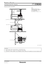 Preview for 5 page of Panasonic PT-CW240 Specifications