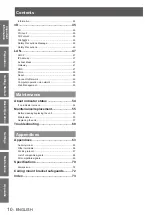 Preview for 10 page of Panasonic PT-CW240E Operating Instructions Manual