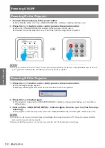 Предварительный просмотр 32 страницы Panasonic PT-CW240U Operating Instructions Manual