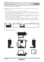 Preview for 12 page of Panasonic PT-CW330 Specifications