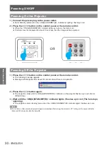 Preview for 30 page of Panasonic PT-CW330E Operating Instructions Manual