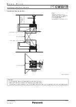 Preview for 5 page of Panasonic PT-CW331R Specifications