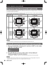 Предварительный просмотр 38 страницы Panasonic PT-D10000 Series Operating Instructions Manual