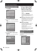 Предварительный просмотр 48 страницы Panasonic PT-D10000 Series Operating Instructions Manual