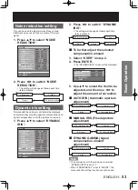 Предварительный просмотр 53 страницы Panasonic PT-D10000 Series Operating Instructions Manual