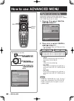 Предварительный просмотр 60 страницы Panasonic PT-D10000 Series Operating Instructions Manual