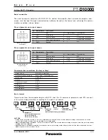 Preview for 9 page of Panasonic PT-D10000 Series Specifications