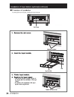 Предварительный просмотр 28 страницы Panasonic PT-D10000E Operating Instructions Manual