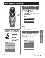 Предварительный просмотр 99 страницы Panasonic PT-D10000E Operating Instructions Manual