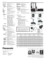 Предварительный просмотр 4 страницы Panasonic PT-D3500U Series Brochure & Specs