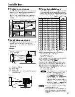 Предварительный просмотр 17 страницы Panasonic PT-D3500U Series Operating Instructions Manual