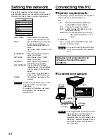 Предварительный просмотр 38 страницы Panasonic PT-D3500U Series Operating Instructions Manual