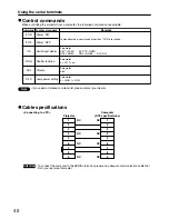 Предварительный просмотр 40 страницы Panasonic PT-D3500U Series Operating Instructions Manual