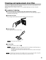 Предварительный просмотр 43 страницы Panasonic PT-D3500U Series Operating Instructions Manual