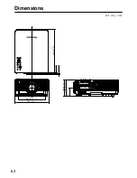 Предварительный просмотр 62 страницы Panasonic PT-D3500U Series Operating Instructions Manual