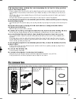 Preview for 7 page of Panasonic PT-D4000E Operating Instructions Manual