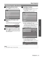 Предварительный просмотр 15 страницы Panasonic PT-D5000ELS Functional Instructions