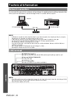 Preview for 38 page of Panasonic PT-D5000ELS Functional Instructions