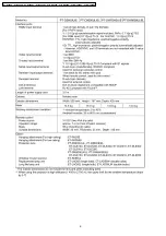 Preview for 6 page of Panasonic PT-D5600U Service Manual