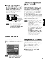 Preview for 25 page of Panasonic PT-D5700E Operating Instructions Manual