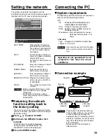 Preview for 39 page of Panasonic PT-D5700E Operating Instructions Manual