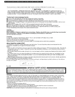 Предварительный просмотр 2 страницы Panasonic PT-D5700E Service Manual