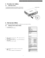 Предварительный просмотр 7 страницы Panasonic PT-D5700E Service Manual