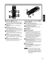 Preview for 11 page of Panasonic PT-D7000E Operating Instructions Manual