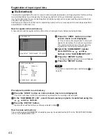 Preview for 40 page of Panasonic PT-D7000E Operating Instructions Manual