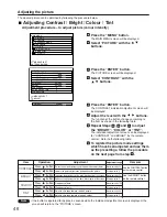 Preview for 46 page of Panasonic PT-D7000E Operating Instructions Manual