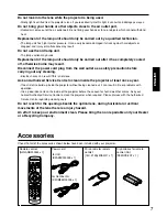 Preview for 7 page of Panasonic PT-D7500E Operating Instructions Manual