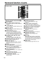 Preview for 10 page of Panasonic PT-D7500E Operating Instructions Manual