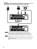 Preview for 24 page of Panasonic PT-D7500E Operating Instructions Manual