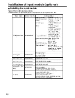 Preview for 26 page of Panasonic PT-D7500E Operating Instructions Manual