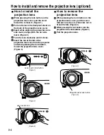 Preview for 34 page of Panasonic PT-D7500E Operating Instructions Manual