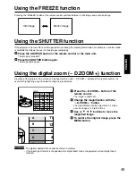 Preview for 45 page of Panasonic PT-D7500E Operating Instructions Manual