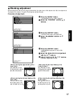 Preview for 57 page of Panasonic PT-D7500E Operating Instructions Manual