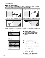 Preview for 68 page of Panasonic PT-D7500E Operating Instructions Manual